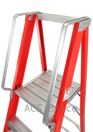 Escalera Fibra Tijera 2x4 - 1,14 Metros - 10400 - Mader