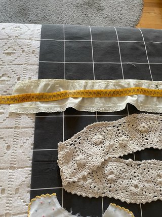 Lotes de encaje y puntilla antiguos