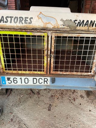 Remolque para perros