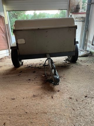 Remolque para perros