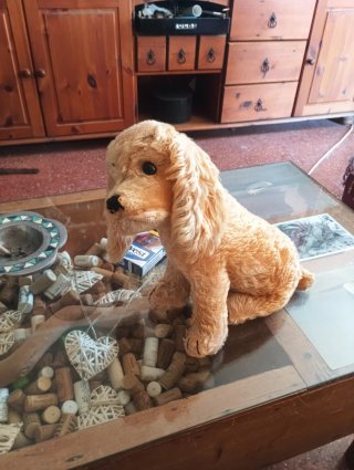 Peluche Steiff Cocker Spaniel Vintage