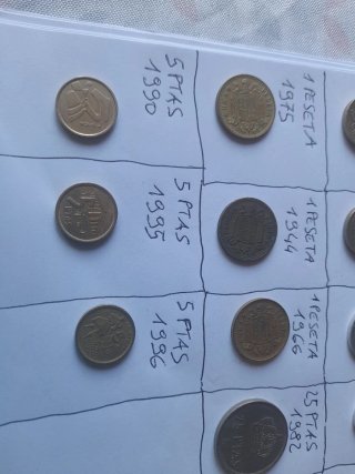 27 Monete Spagna Varie Annate