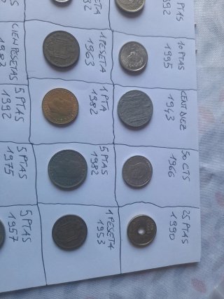 27 Monete Spagna Varie Annate