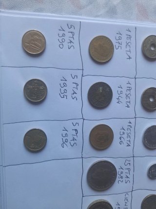 27 Monete Spagna Varie Annate