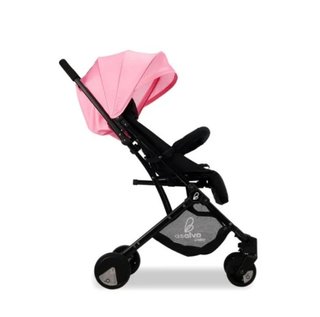 Silla de paseo Asalvo Flight Negra Rosa