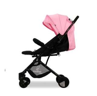 Silla de paseo Asalvo Flight Negra Rosa