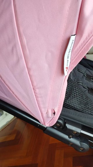 Silla de paseo Asalvo Flight Negra Rosa