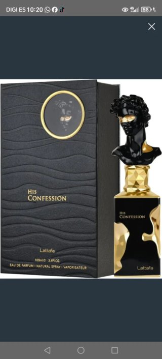Perfume His Confesión 100%original  no chino