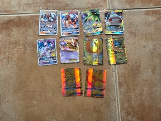 Lote 39 Cartas Pokémon Vstar, GX y EX