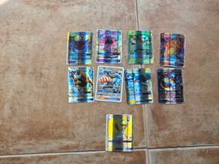Lote 39 Cartas Pokémon Vstar, GX y EX