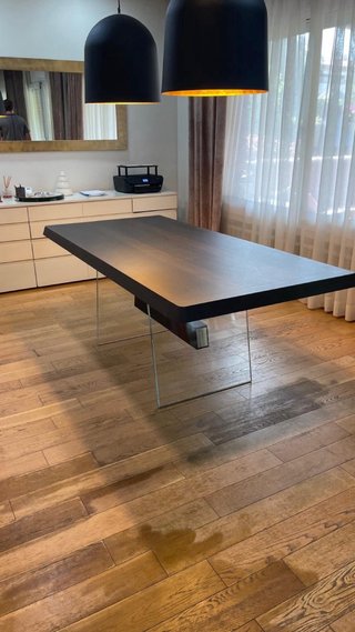 Mesa Comedor Natuzzi Italia Phantom Madera