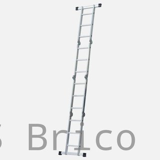 Escalera Multiflex Aluminio Profesional 4x3 Peldaños
