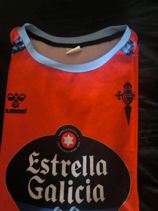 Camiseta Celta de Vigo Talla L Naranja