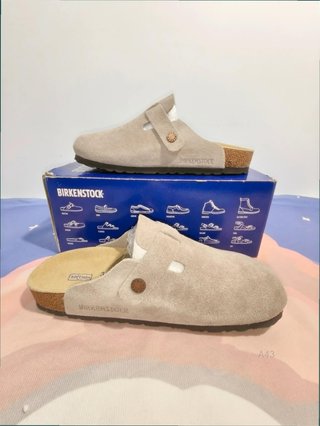Zuecos Birkenstock Boston Beige T42