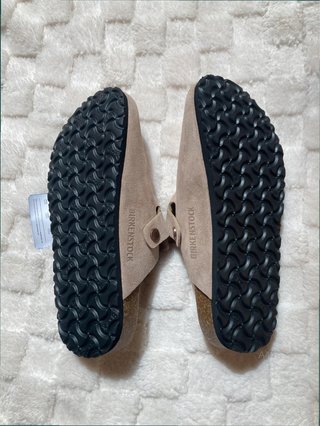 Zuecos Birkenstock Boston Talla 41 Beige