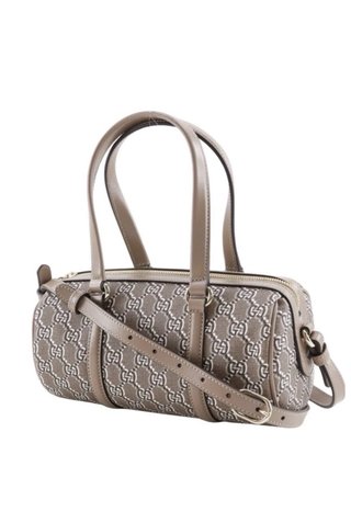 Bolso Gucci Barrel Monogram Beige/Marrón