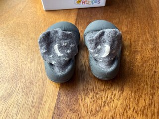 Zapatos Attipas Talla 19 Bebé - WOODLAND GREY OWL