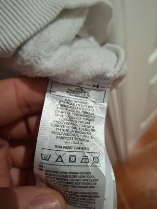 Sudadera Adidas Blanca con Logo Ovalado