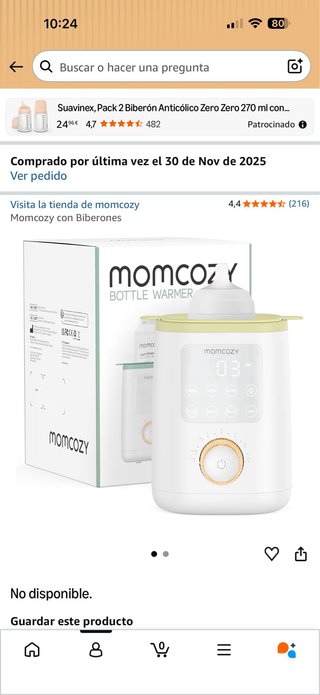 Calentador Biberones Mom Cozy