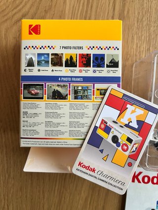 Kodak Charmera Fotocamera Digitale Portachiavi 1987