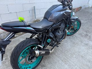 Yamaha MT-07 Naked Negra