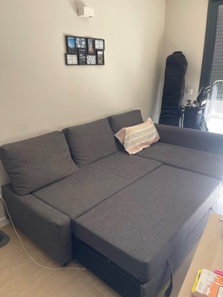 Sofá Cama Friheten Ikea Gris
