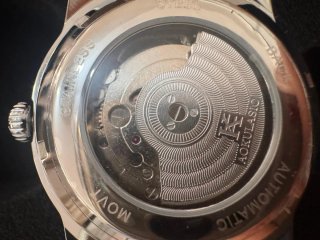 Reloj AOKULASIC Automático Dorado Marrón