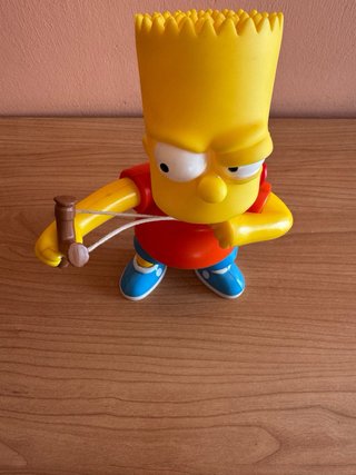 Bart Simpson Tirachinas con tapon para colonia