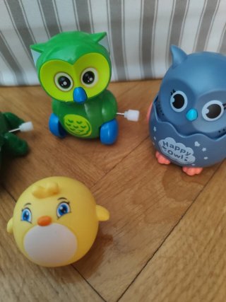 Lote 4 muñecos de cuerda