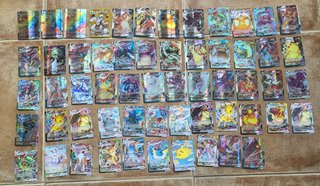 Lote 58 Cartas Pokémon Vmax