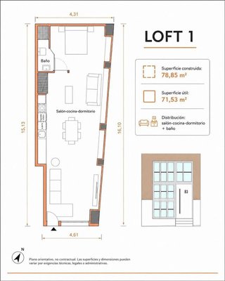Estudio en venta en Conde de Ureña - Monte Gibralfaro en Málaga