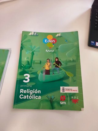 Libro Religión Católica 3° Primaria Edén - Pureza