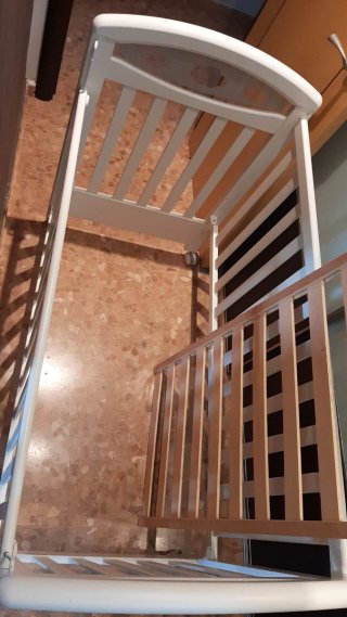 Cuna colecho con colchón