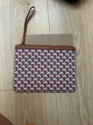 Bolso de mano estampado