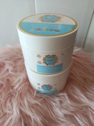Mascarilla Kiss Me Milk White pelo