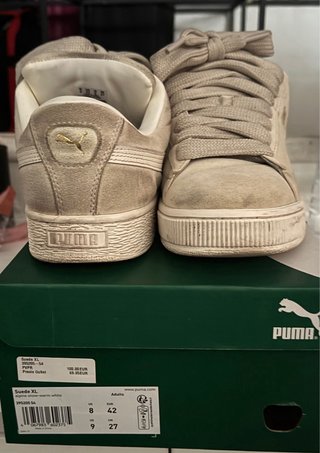 Zapatillas Puma Beige Suede XL