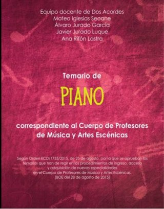 Temario Oposiciones Piano Cuerpo Profesores