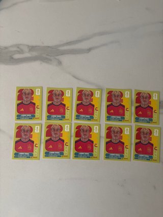 Set 10 Lamine Yamal FIFA World Cup united edition