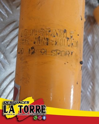 Opel Astra G DTI. Suspensión completa Koni.