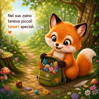 Lucy la Volpina e il Tesoro nel Bosco