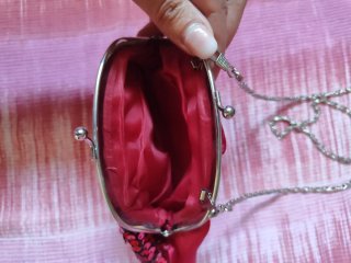 Pochette con paillettes
