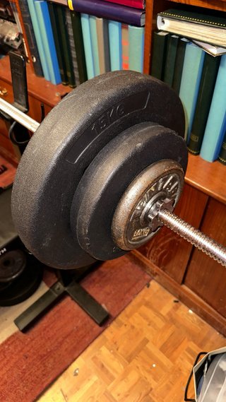 Banco de pesas / Barras / Discos / Gimnasio