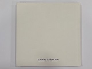 Documentación Baume & Mercier Certificado Garantía
