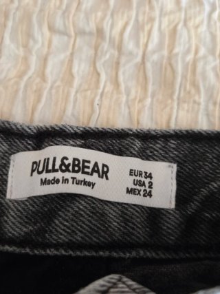 Pantalón vaquero bicolor chica