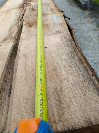 Tablones de madera de castaño