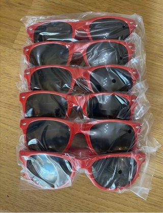 Pack 2x1,75€ Gafas de Sol Rojas