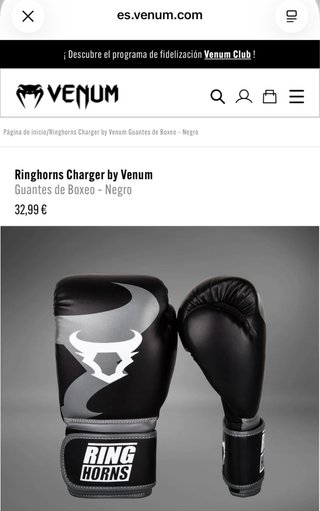 Guantes Boxeo Ringhorns by Venum 10 oz