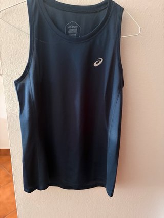 Camiseta Asics Running Negra