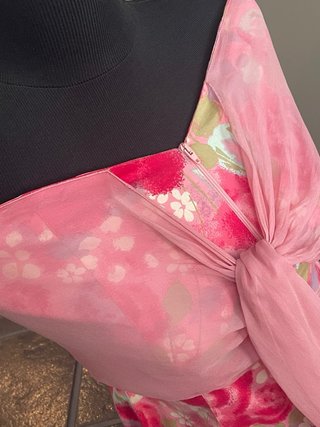 Blumarine Top Vintage Corsetto Zip Floreale