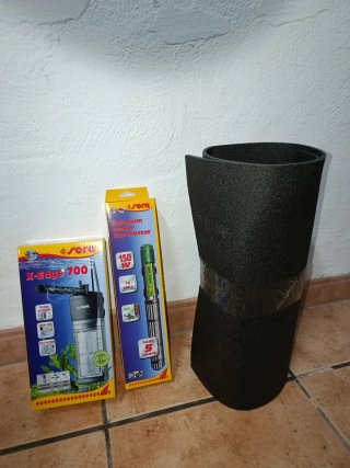 Acuario Sera Aquatank 160L + Mueble 90cm. Nuevo.